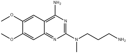 N1-methyl-N1-(4-amino-6,7-dimethoxy-2-quinazolinyl)-1,3-propanediamine