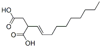 dec-1-enylsuccinic acid Struktur