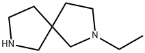2-エチル-2,7-ジアザスピロ[4.4]ノナン 化学構造式