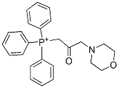 (2-oxo-3-morpholino)propyltriphenylphosphonium Struktur