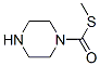 1-Piperazinecarbothioic  acid,  S-methyl  ester Struktur