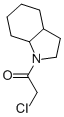 1H-Indole, 1-(chloroacetyl)octahydro- (9CI) Structure