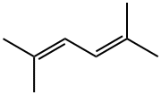 2,5-Dimethyl-2,4-hexadiene Struktur