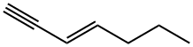(E)-3-ヘプテン-1-イン 化学構造式