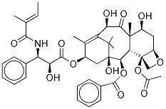 10-デアセチルタキソールB 化学構造式