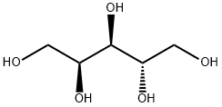 L-(-)-阿拉伯糖醇, 7643-75-6, 结构式