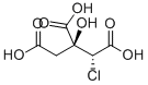 chlorocitric acid Structure