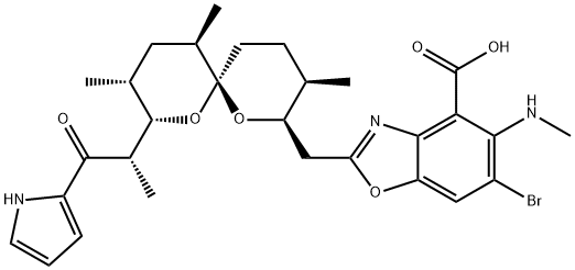 4-溴代-钙离子载体,76455-48-6,结构式
