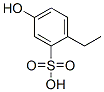 Benzenesulfonic acid, 2-ethyl-5-hydroxy- (9CI) 化学構造式