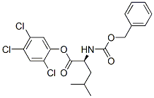 N-[(Benzyloxy)carbonyl]-L-leucine 2,4,5-trichlorophenyl ester,7646-49-3,结构式