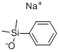 Dimethylphenylsilanol sodium salt, 97% Structure