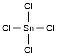 四氯化锡,7646-78-8,结构式