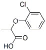 (+/-)-2-(2-chlorophenoxy)propionic acid Structure