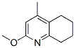 Quinoline, 5,6,7,8-tetrahydro-2-methoxy-4-methyl- (9CI) Structure