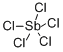 ANTIMONY(V) CHLORIDE Struktur
