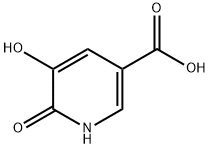 3-Pyridinecarboxylic acid, 1,6-dihydro-5-hydroxy-6-oxo- Structure