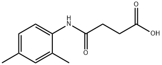 4-[(2,4-DIMETHYLPHENYL)AMINO]-4-OXOBUTANOIC ACID Struktur