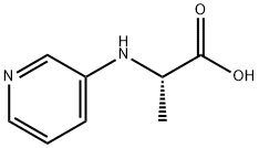 Alanine, N-3-pyridinyl- (9CI) Structure