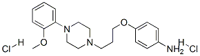 4-[3-[4-(2-methoxyphenyl)piperazin-1-yl]propoxy]aniline dihydrochlorid e Structure