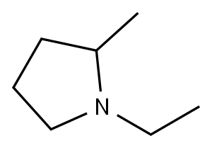 1-Ethyl-2-methylpyrrolidine Structure