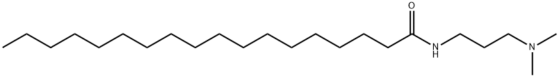 N-[3-(ジメチルアミノ)プロピル]ステアロアミド 化学構造式
