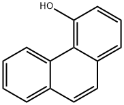 フェナントレン-4-オール 化学構造式
