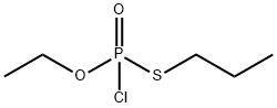 Chloridothiophosphoric acid O-ethyl S-propyl ester Structure