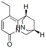 1,5-Methano-8H-pyrido[1,2-a][1,5]diazocin-8-one,11-ethyl-1,2,3,4,5,6-hexahydro-,(1R,5S)-(9CI) Struktur