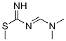 Carbamimidothioic acid, [(dimethylamino)methylene]-, methyl ester (9CI) Structure