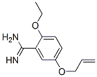Benzenecarboximidamide, 2-ethoxy-5-(2-propenyloxy)- (9CI) Struktur
