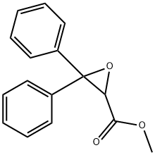 3,3-DIPHENYL-OXIRANE-2-CARBOXYLIC ACID METHYL ESTER Struktur