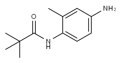 N-(4-アミノ-2-メチルフェニル)-2,2-ジメチルプロパンアミド HYDROCHLORIDE 化学構造式