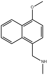 1-(4-甲氧基萘-1-基)-N-甲基甲胺, 76532-35-9, 结构式