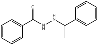 安息香酸2-(α-メチルベンジル)ヒドラジド 化学構造式