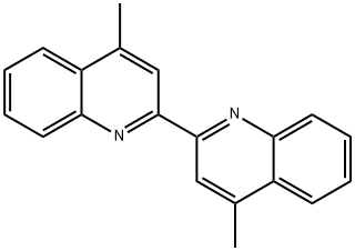 2,2'-ビ-4-レピジン 化学構造式