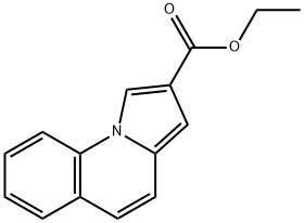 Pyrrolo[1,2-a]quinoline-2-carboxylic acid ethyl ester Struktur
