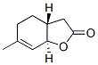 2(3H)-Benzofuranone,3a,4,5,7a-tetrahydro-6-methyl-,(3aR,7aR)-(9CI) Struktur