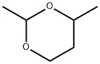 2,4-ジメチル-1,3-ジオキサン 化学構造式