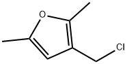 3-(chloroMethyl)-2,5-diMethylfuran 化学構造式
