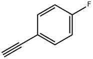 1-エチニル-4-フルオロベンゼン 化学構造式