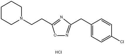 3-(2-CHLOROBENZYL)PIPERIDINE HYDROCHLORIDE Structure