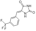 5-(m-(Trifluoromethyl)benzylidene)hydantoin,76605-42-0,结构式