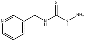 4-(3-吡啶甲基)-3-氨基硫脲, 76609-47-7, 结构式