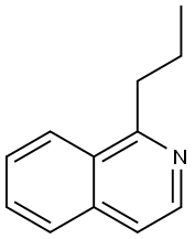 1-Propylisoquinoline 结构式