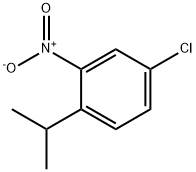 4-クロロ-1-(1-メチルエチル)-2-ニトロベンゼン 化学構造式
