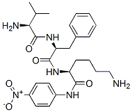 valyl-phenylalanyl-lysine-4-nitroanilide Struktur