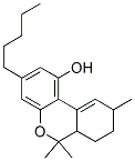 6a,7,8,9-Tetrahydro-6,6,9-trimethyl-3-pentyl-6H-dibenzo[b,d]pyran-1-ol Structure