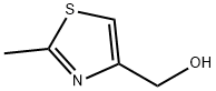 (2-メチル-1,3-チアゾール-4-イル)メタノール 化学構造式