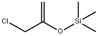 3-クロロ-2-トリメチルシリルオキシ-1-プロペン 化学構造式