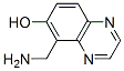 6-Quinoxalinol,  5-(aminomethyl)-|